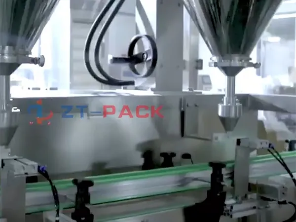 Double-Head Auger Granule Filling Machine