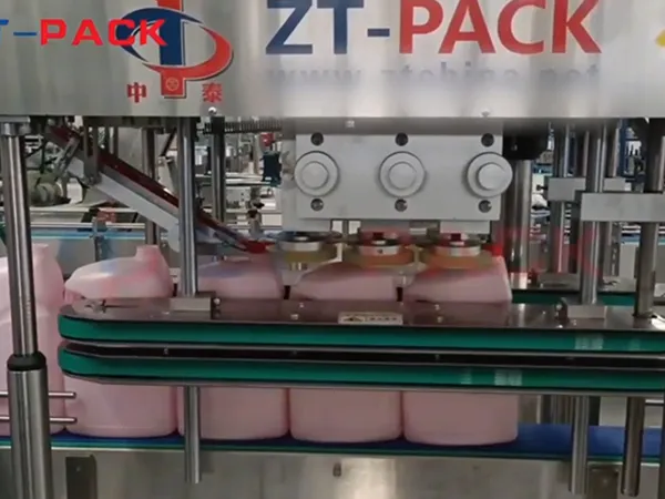 Cleaner Bottle Screw Capping Machine